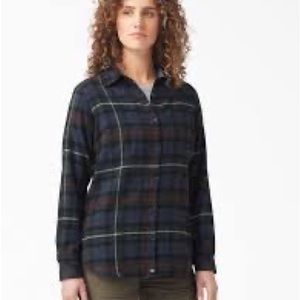 NWT Dickies Women’s Flannel Shirt